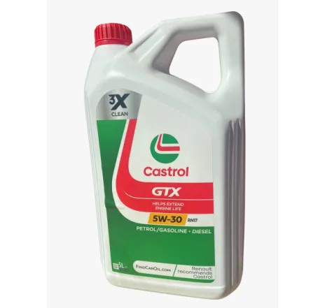 Ulei Castrol GTX 5W30 RN17 Euro6, 5L