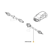 Planetara stanga ORIGINE Dacia Logan II 391011434R