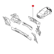 Dublura tablie spate Dacia Sandero 791100727R Renault