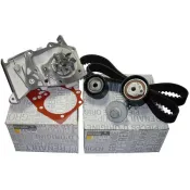 Pachet revizie distributie cu kit distributie si pompa apa Logan 1.6 16 Valve, original Dacia 130C17529R | 210100753R