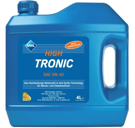 Ulei Aral High Tronic 5W40 4L