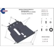 Scut motor metalic toyota avensis