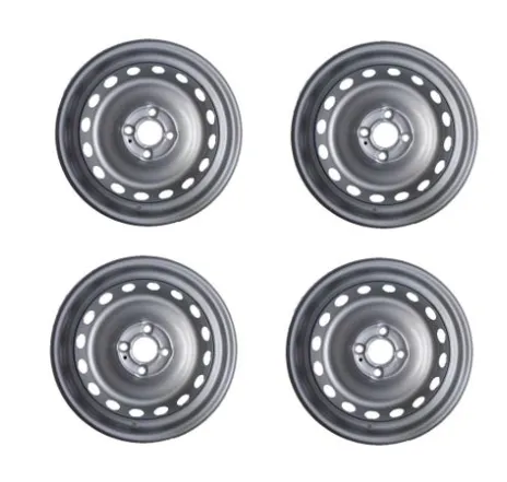 Set 4 jante tabla ORIGINALE Dacia Logan 2 / Logan 3 ET40 6J X 15H2 403006431R