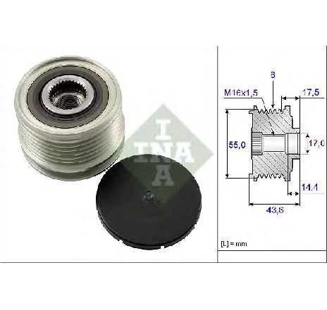 Sistem roata libera, generator