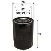 Filtru ulei 586065 VALEO