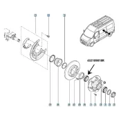 Rulment spate interior Renault 432109818r