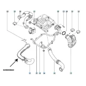 Furtun aer supraalimentare Renault 8200808665