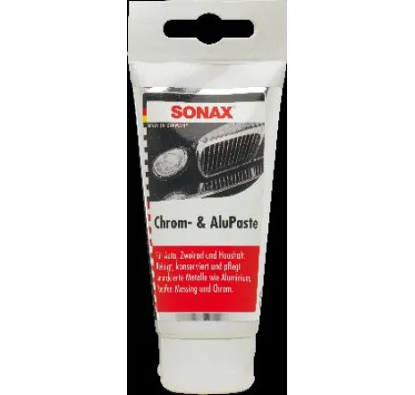 Solutie abraziva pentru suprafetele din crom si aluminiu, 75ml sonax