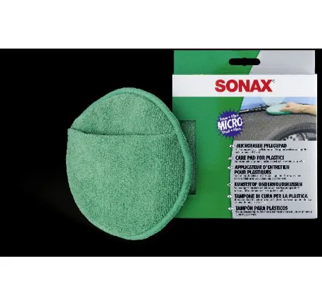 Pad din microfibra pentru intretinerea materialelor plastice sonax