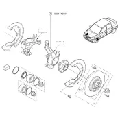 Portfuzeta stanga fara abs Dacia Logan/Dacia Sandero Renault 6001548864