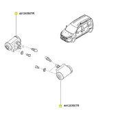 Cilindru receptor frana Renault 441263507r