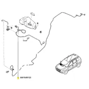 Tub spalator intre pompa si racord Renault 6001549123