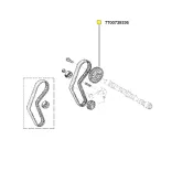 Pinion distributie Dacia Logan 1.4 Renault 7700739336
