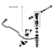 Bucsa bara stabilizatoare fata pick-up 1.9d Renault 6001547995