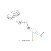 Amortizor spate Renault Megane II 8200287404