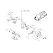 Portfuzeta stanga cu abs mcv/van/pik-up ->11.08 Renault 6001549732