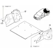 Agrafa capitonaj Dacia Logan Renault 7703077117