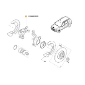 Portfuzeta fata dreapta Dacia Duster(280x24) Renault 8200881829