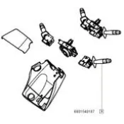 Maneta comutator stergatoare Dacia Logan Renault 6001548107