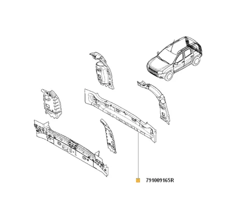 Jupa spate as Duster Renault 791009165r