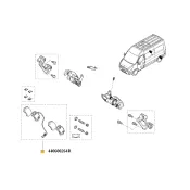 Set placute frana spate Renault 440600264r