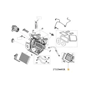 Radiator incalzire habitaclu Dacia Dokker / Dacia Lodgy Renault 271154491r